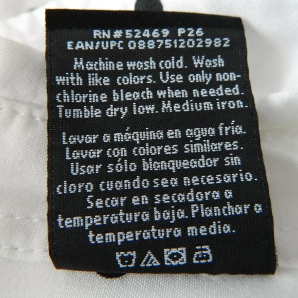 George Polka Dot Button Down Shirt Rayon M - Picture 6 of 6